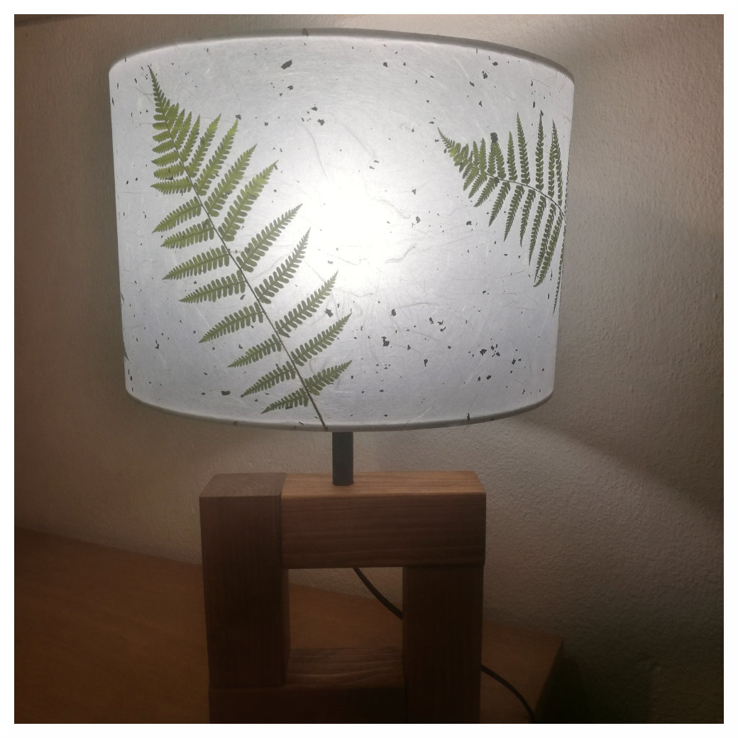 handmade paper lampshade